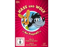Hase und Wolf Alle 16 Original Episoden plus 8 Bonus Episoden Nu Pagadi Na warte DEFA Filmjuwelen 2 DVDs