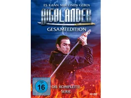 Highlander Gesamtedition Die komplette Serie mit Adrian Paul Alle 6 Staffeln 45 DVDs