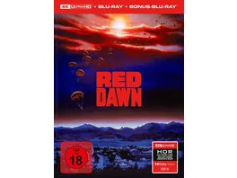 Red Dawn Die rote Flut 3 Disc Limited Collector s Edition im Mediabook Cover A 4K Ultra HD Blu ray Bonus Blu ray