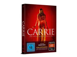 Carrie Des Satans juengste Tochter 3 Disc Limited Collector s Mediabook im Schuber UHD Blu ray Bonus Blu ray