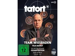Tatort Team Wiesbaden Felix Murot Gesamtedition Die ersten 13 Jahre Alle 12 Faelle von 2010 2023 6 DVDs