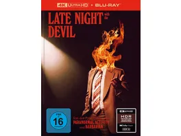 Late Night with the Devil 2 Disc Limited Collector s Edition im Mediabook 4K Ultra HD Blu ray