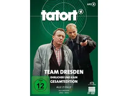Tatort Team Dresden Gesamtedition Ehrlicher Kain Peter Sodann Bernd Michael Lade 21 DVDs