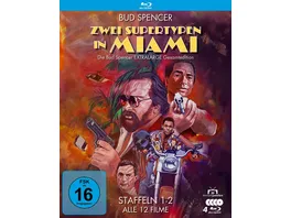 Zwei Supertypen in Miami Die Bud Spencer EXTRALARGE Gesamtedition Staffeln 1 2 Alle 12 Filme 4 BRs