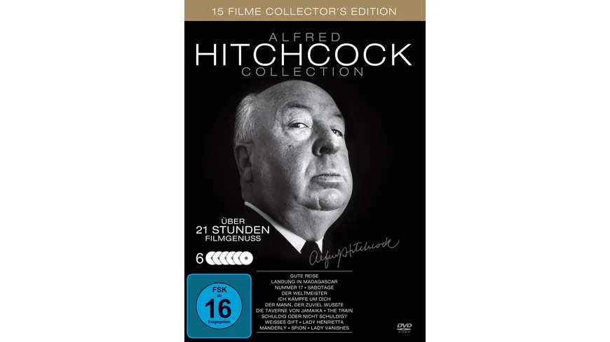 Alfred Hitchcock Collection  [CE] [6 DVDs]