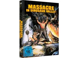 Massacre in Dinosaur Valley Uncut Fassung Limited Mediabook mit Blu ray DVD Booklet in HD neu abgetastet