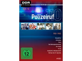 Polizeiruf 110 Box 10 DDR TV Archiv mit Sammelruecken 4 DVDs