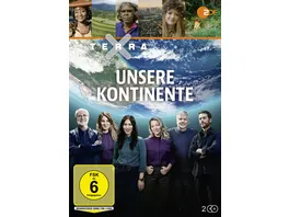Terra X Unsere Kontinente 2 DVDs