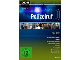 Polizeiruf 110 Box 14 mit Sammelruecken DDR TV Archiv 4 DVDs