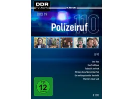 Polizeiruf 110 Box 19 DDR TV Archiv mit Sammelruecken 3 DVDs
