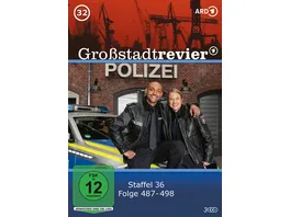 Grossstadtrevier 32 Folge 487 498 Staffel 36 3 DVDs