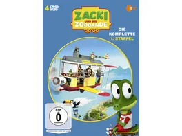 Zacki und die Zoobande Die komplette erste Staffel 4 DVDs