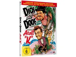 Dick und Doof s Atoll K Limited Mediabook Edition Blu ray DVD plus Booklet HD neu abgetastet