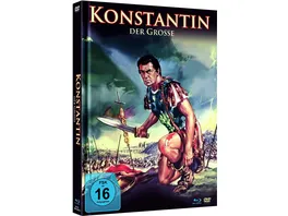 Konstantin der Grosse Extended Kinofassung Limited Mediabook in HD neu abgetastet Blu ray DVD Booklet