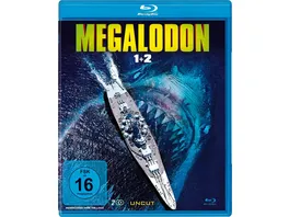 Megalodon 1 2 Uncut Special Edition mit Wendecover 2 BRs