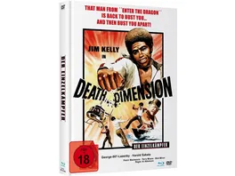 Death Dimension Der Einzelkaempfer Uncut Limited Mediabook White Edition Cover A 600 Stueck Blu ray DVD Booklet