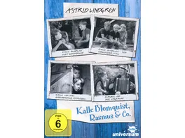 Astrid Lindgren Kalle Blomquist Rasmus Original schwarz weiss Filme 2 DVDs