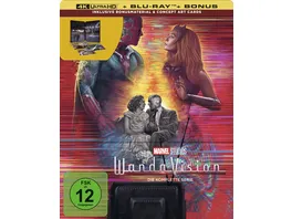 WandaVision Limited Edition 4K Ultra HD Blu ray Bonus Blu ray 4 BRs