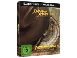 Indiana Jones und das Rad des Schicksals Steelbook 4K Ultra HD Blu ray