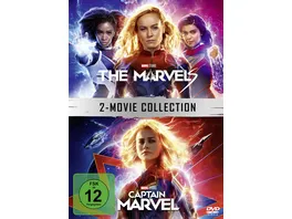 Captain Marvel The Marvels 2 DVDs