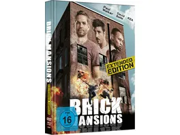 Brick Mansions Limited Extended Mediabook Edition Cover B limitiert auf 555 Stueck durchnummeriert DVD Booklet