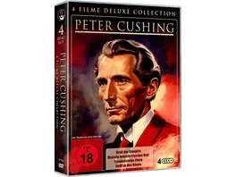 Peter Cushing Deluxe Collection 4 DVD Box mit Wendecover 4 DVDs