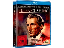 Peter Cushing Deluxe Collection 4 Blu ray Box mit Wendecover 4 BRs