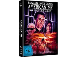 American Me Das Gesetz der Gewalt Limited Mediabook mit Blu ray DVD Booklet uncut Kinofassung