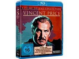 Vincent Price Deluxe Collection 5 Blu ray Box mit Wendecover 5 BRs