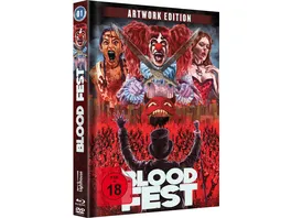 Blood Fest Mediabook Artwork Edition Nr 1 Limitiert auf 600 Stueck Blu ray DVD