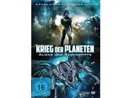 Krieg der Planeten Aliens und Raumschiffe 3 DVDs