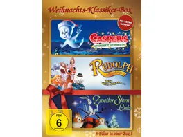 Weihnachts Klassiker Box Rudolph Wie alles begann Casper Zweiter Stern Links 3 DVDs