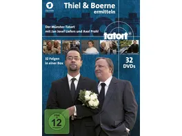 Tatort Kommissar Thiel Boerne ermitteln in Muenster 32 Faelle LTD 32 DVDs