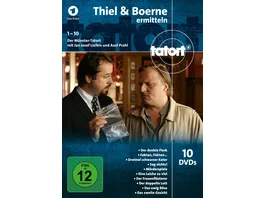 Tatort Muenster Thiel Boerne ermitteln Fall 1 10 LTD 10 DVDs