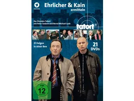 Tatort Dresden Ehrlicher Kain ermitteln LTD 21 DVDs