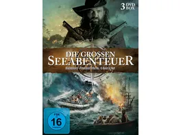 Die grossen Seeabenteuer Blackbeard Poseidon Inferno U Boot in Not 3 DVDs