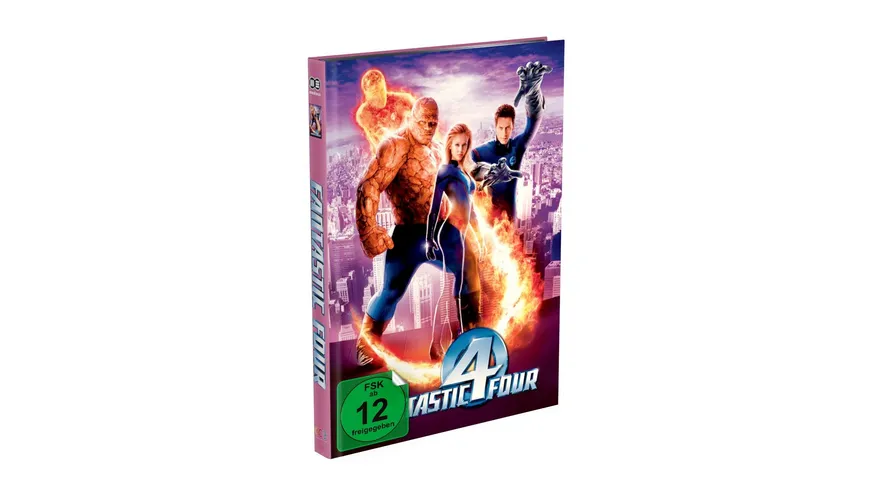 FANTASTIC FOUR – 2-Disc Mediabook Cover B (Blu-ray + DVD) Limited 500 Edition