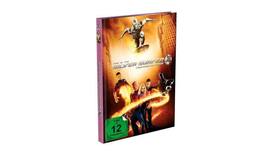 FANTASTIC FOUR: RISE OF THE SILVER SURFER – 2-Disc Mediabook Cover B (Blu-ray + DVD) Limited 500 Edition