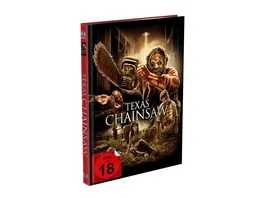 TEXAS CHAINSAW Unrated Version 2 Disc Mediabook Cover C Blu ray DVD Limited 999 Edition Uncut