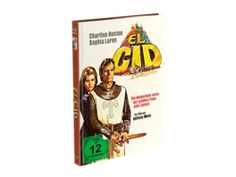 EL CID 2 Disc Mediabook Cover A Limited 500 Edition Uncut Blu ray DVD
