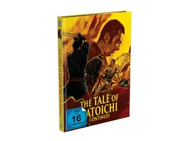 THE TALE OF ZATOICHI CONTINUES Mediabook Cover A Limited Edition auf 2000 Stueck Uncut Blu ray DVD