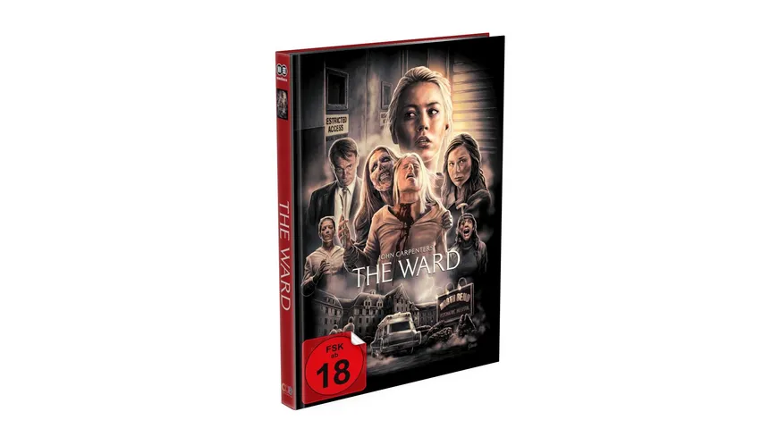 John Carpenter's THE WARD - 2-Disc Mediabook Cover A (Blu-ray + DVD) Limited 666 Edition - Uncut