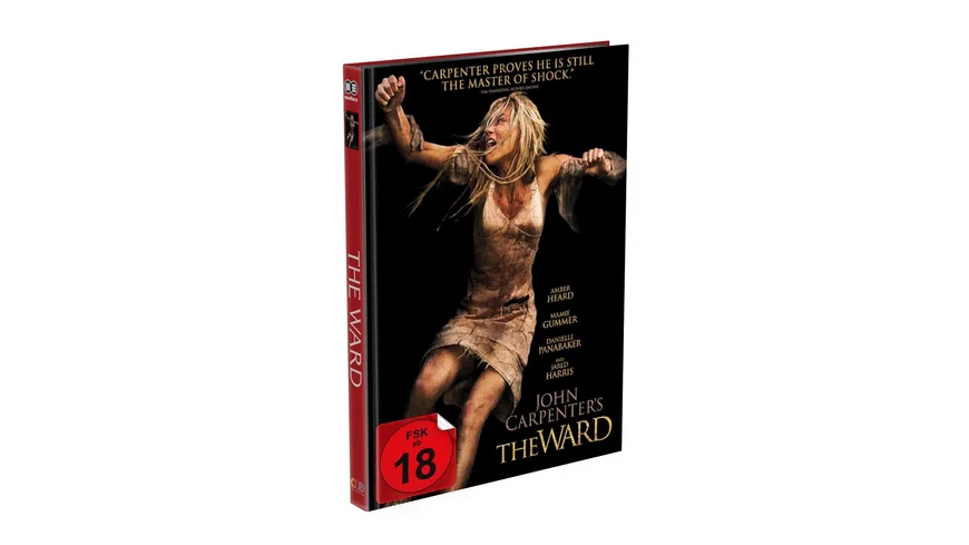 John Carpenter's THE WARD - 2-Disc Mediabook Cover B (Blu-ray + DVD) Limited 333 Edition - Uncut