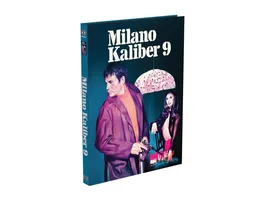 MILANO KALIBER 9 2 Disc Mediabook Cover B Blu ray DVD Limited 250 Edition Uncut
