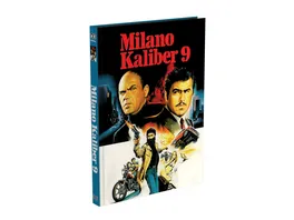 MILANO KALIBER 9 2 Disc Mediabook Cover C Blu ray DVD Limited 250 Edition Uncut