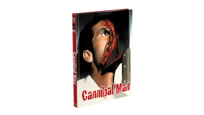CANNIBAL MAN - 3-Disc Mediabook - Cover A - Limited 250 Edition - Uncut  (4K Ultra HD) (+ Blu-ray) (+ BD)