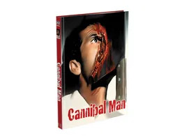 CANNIBAL MAN 3 Disc Mediabook Cover A Limited 250 Edition Uncut 4K Ultra HD Blu ray BD