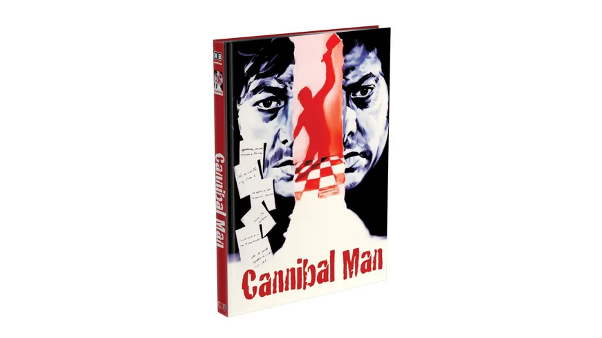 CANNIBAL MAN - 3-Disc Mediabook - Cover D - Limited 125 Edition - Uncut  (4K Ultra HD) (+ Blu-ray) (+ BD)