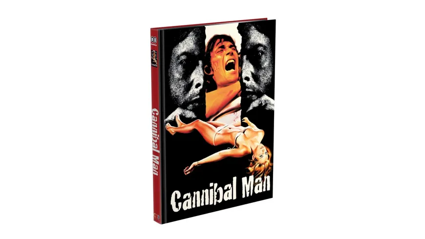CANNIBAL MAN - 3-Disc Mediabook - Cover E - Limited 125 Edition - Uncut  (4K Ultra HD) (+ Blu-ray) (+ BD)