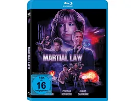 MARTIAL LAW 1 Limited Edition Blu ray Cover A Uncut